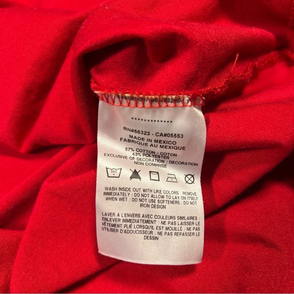 Tampa Bay Buccaneers Nike‎ On-Field Short Sleeve Hoodie Tshirt Mens Medium Red